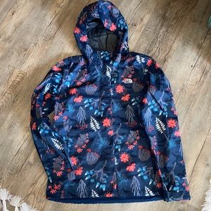 Women’s large north face venture jacket new